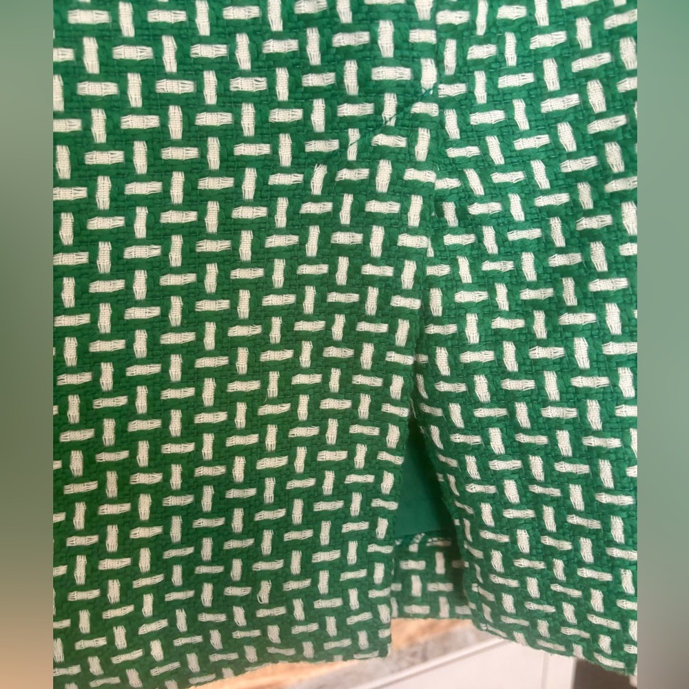 Talbots Green Geometric Pencil Skirt - Picture 8 of 8